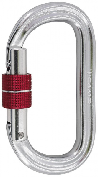 Овальный полноразмерный карабин OVAL XL LOCK