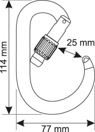 Купить HMS-карабин CORE LOCK